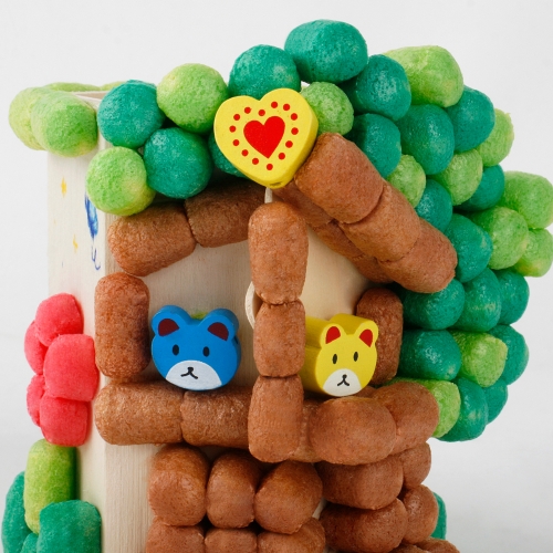 미니플레이콘 연필꽂이 숲속의 작은집 만들기