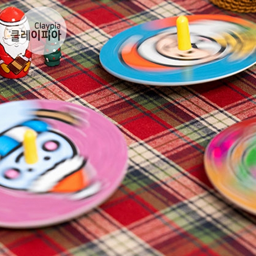 239 크리스마스 포일아트 팽이