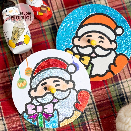 239 크리스마스 포일아트 팽이