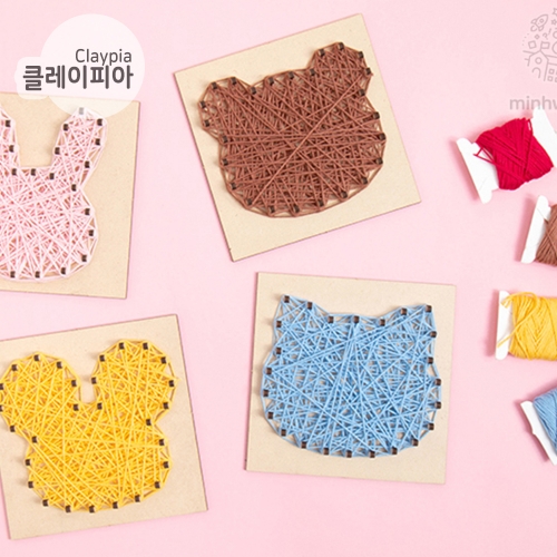 240 민화샵 스트링아트세트 동물도안 겨울만들기