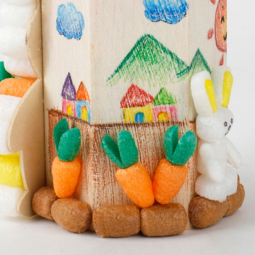 미니플레이콘 연필꽂이 당근을 좋아하는 토끼 만들기