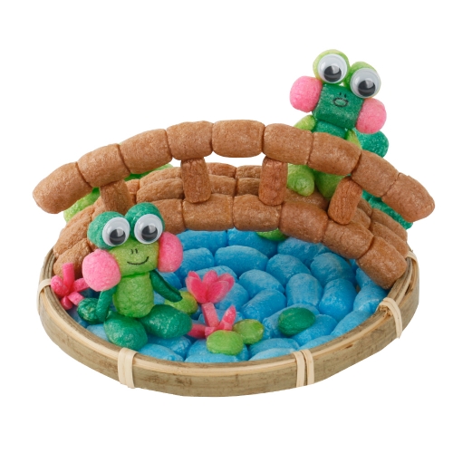 미니플레이콘 개구리 연못 만들기