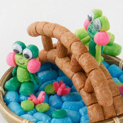 미니플레이콘 개구리 연못 만들기