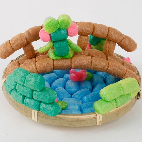 미니플레이콘 개구리 연못 만들기