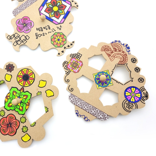 [만꾸] 전통 대왕팽이(4인용)