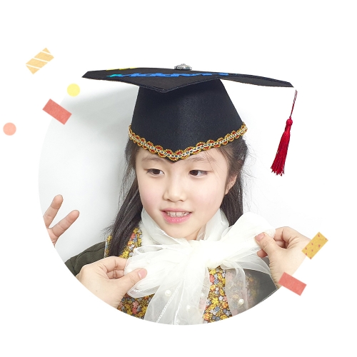 [만꾸] 테슬 졸업 수료 학사모 만들기(1인용)