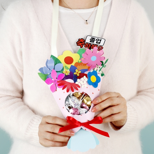 메이크문구 DIY635 꽃다발사탕목걸이만들기