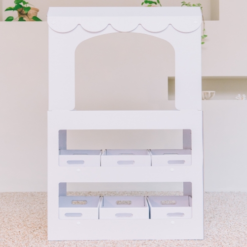 친환경 종이 진열대 장난감 마트 마켓 시장 가게 아이스크림 놀이