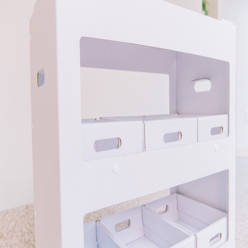 친환경 종이 진열대 장난감 마트 마켓 시장 가게 아이스크림 놀이