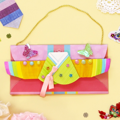 한복 복돈 지갑 5set