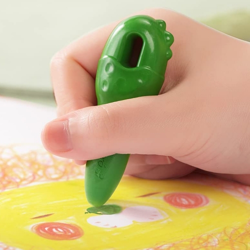 [리틀호안미로]손에묻지않는 키크레용12색(94686)