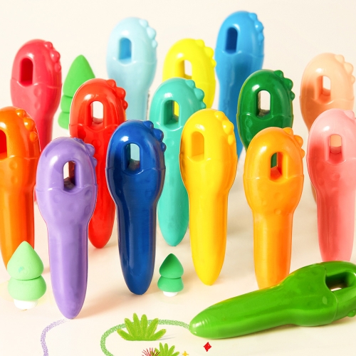 [리틀호안미로]손에묻지않는 키크레용24색(94723)