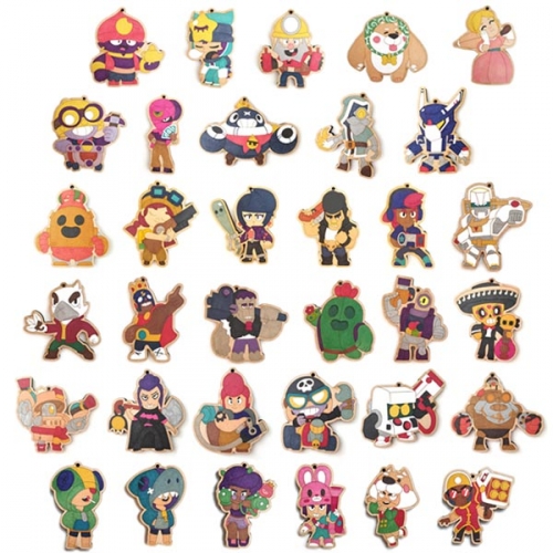 브롤스타즈 팬시우드 34종