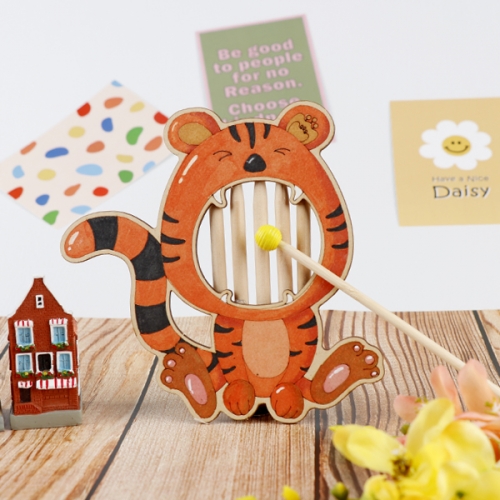 메이크문구 W048 악기만들기 호랑이워시보드