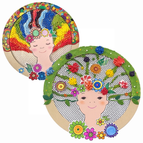 명화의 재구성_에바 알머슨 클레이로 꾸미기