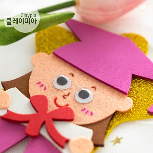 244 졸업 스티커 브로치 졸업만들기 2월