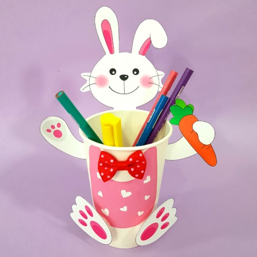 [탑키드] 만들기 토끼 연필꽂이 (4인용)