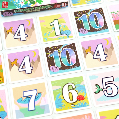 [보드게임] 메모리 아일랜드 / 6세이상,기억력, 덧셈, 뺄셈