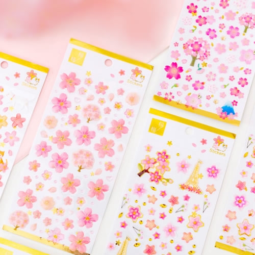 봄 벚꽃 스티커
