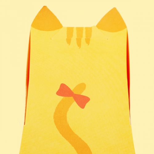 동물 스탠딩 종이상자(5개1세트)