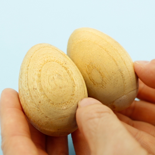 원목 에그 쉐이커(2개1세트)