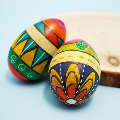 원목 에그 쉐이커(2개1세트)