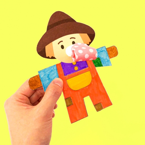 차이의 놀이 허수아비 피리 만들기