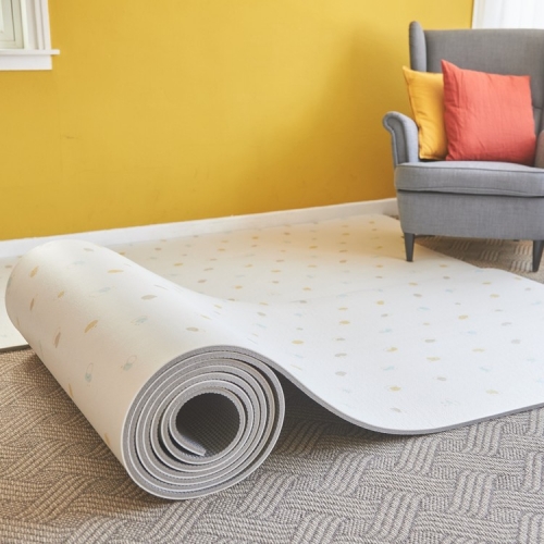 [고급형 PVC+PE 롤매트] 옐로우하모니 놀이방매트 - 쉽게 잘라쓰는 셀프 시공 두께 1.5cm 롤매트