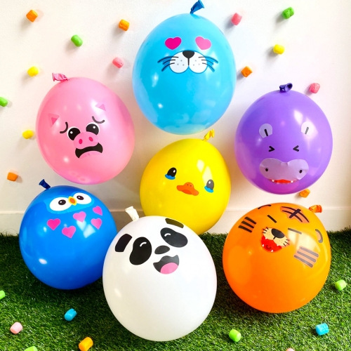 차이의 놀이 귀여운 동물 놀이 풍선 세트
