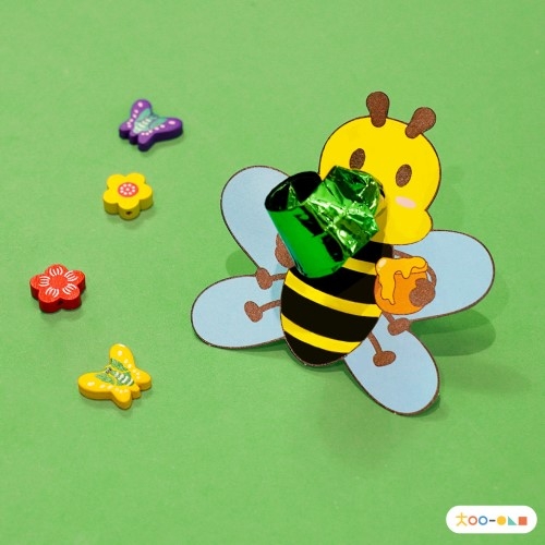 차이의 놀이 귀여운 피리 만들기 키트 (문어/꿀벌/삐에로 옵션 선택)