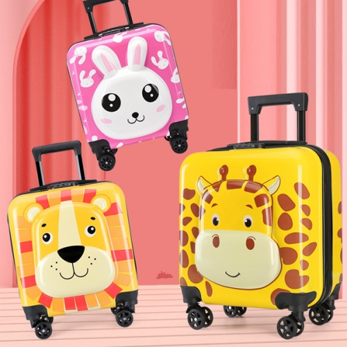 (당일출고) 키즈 캐리어 18인치 애니멀 캐릭터 기내용 캐리어 선물 어린이날 졸업 입학