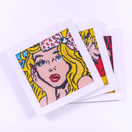 보석십자수 팝아트 액자만들기 세트 3종