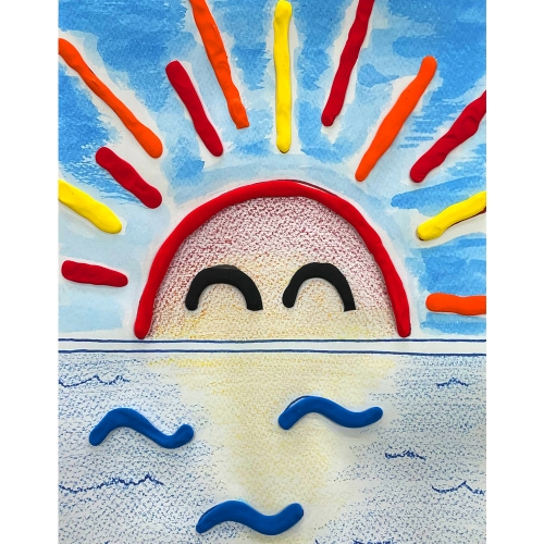 클레이 놀이터 선놀이 1단계/미술 교구재/각 단계별 부자재 제공