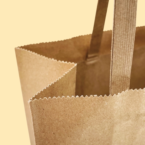 대량구매용 데일리 크라프트 쇼핑백(중) 100매