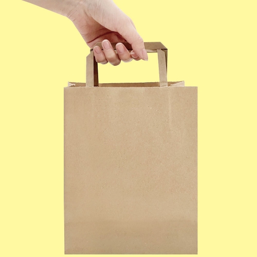 대량구매용 데일리 크라프트 쇼핑백(극소) 200매