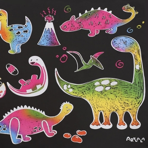 [아트랄라] 스크래치페이퍼A4사이즈