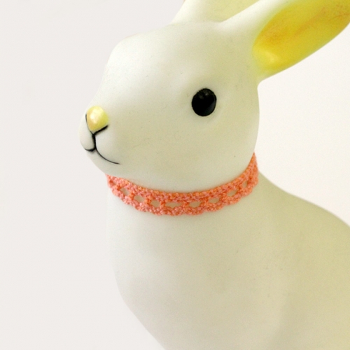 코랄 미니 레이스리본 90cm