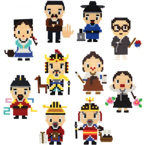 이지 툭툭블럭 우리나라 위인_1. 광개토대왕