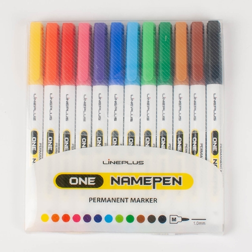 9500라인플러스원네임펜[12색]