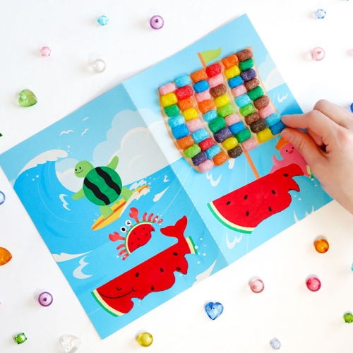 차이의 놀이 여름 풍경 미니콘 활동지 세트