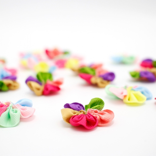 오색팬지 리본(2개)