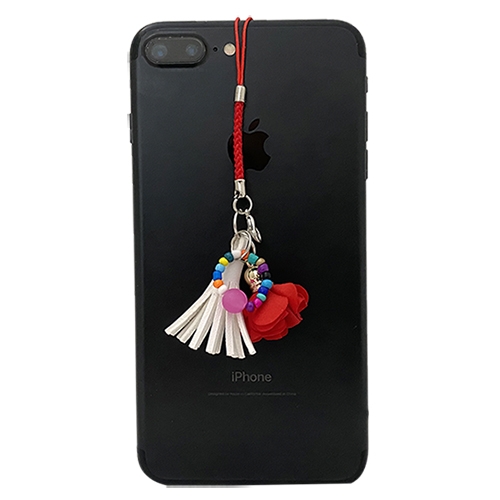 러블리 카네이션 핸드폰 줄 만들기 [하트 포인트 줄/ 타슬 포인트 줄]