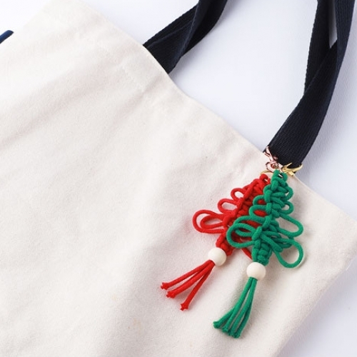 [아트랄라] 마크라메 성탄트리 키링만들기