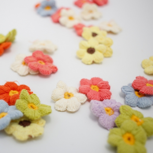 니트 꽃(10개)
