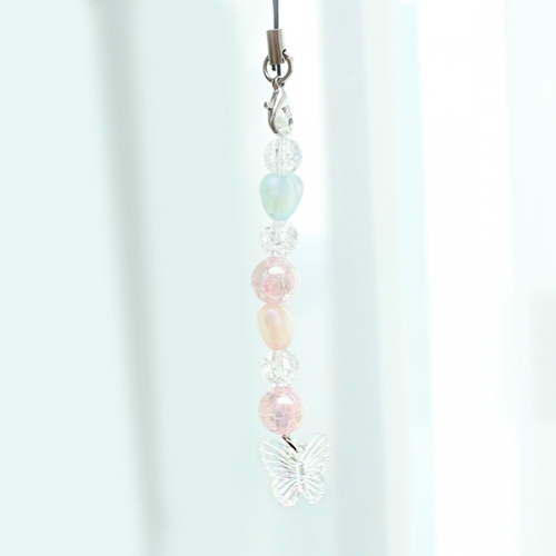 핸드폰 비즈 키링3종