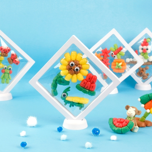 미니플레이콘 투명액자 더운 여름 (5인용)