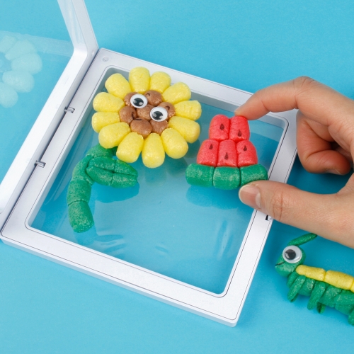 미니플레이콘 투명액자 더운 여름 (5인용)