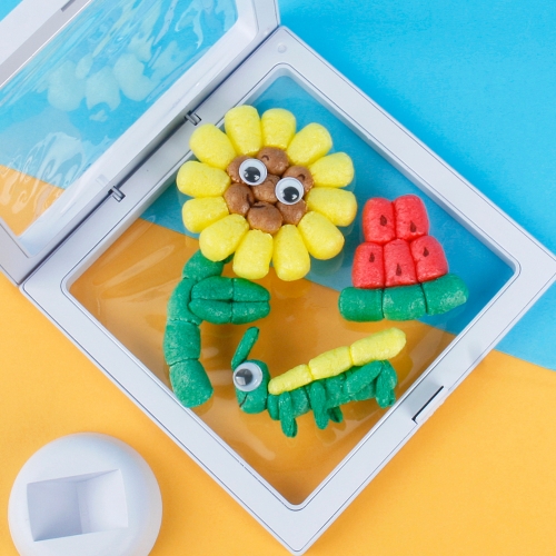 미니플레이콘 투명액자 더운 여름 (5인용)