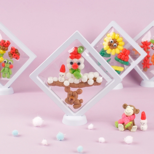 미니플레이콘 투명액자 추운 겨울 (5인용)