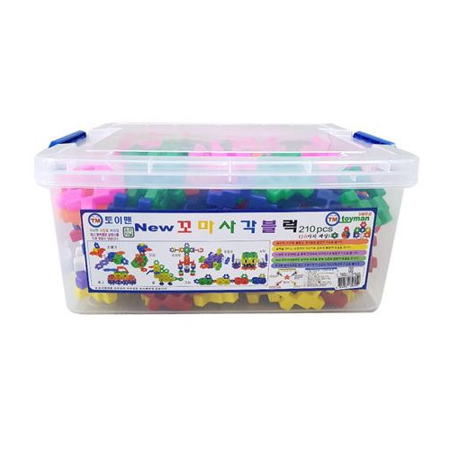 뉴꼬마사각블럭 210p